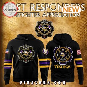 Minnesota Vikings 2024 Firefighter Appreciation Hoodie