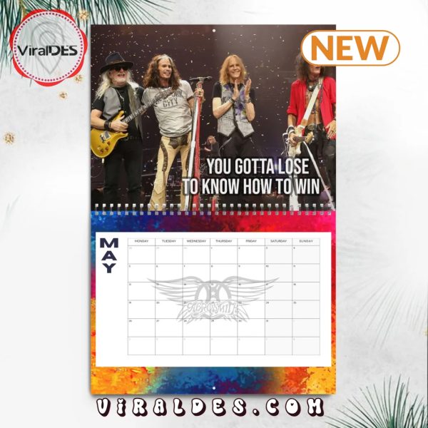 Aerosmith 2025 Happy New Year Calendar