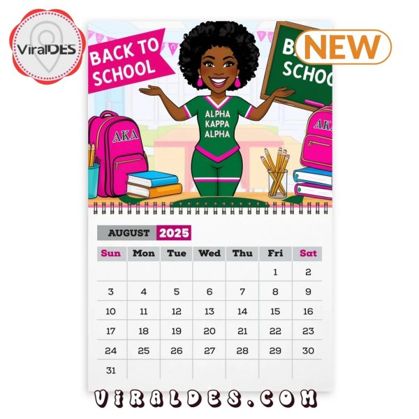 Alpha Kappa Alpha 2025 New Year Calendar