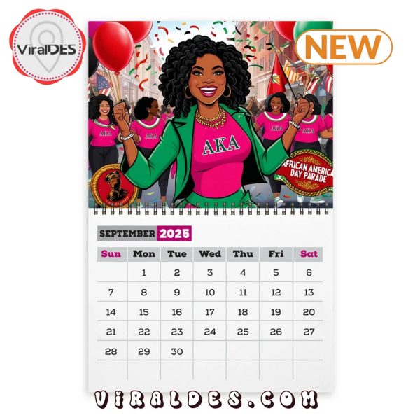 Alpha Kappa Alpha 2025 New Year Calendar