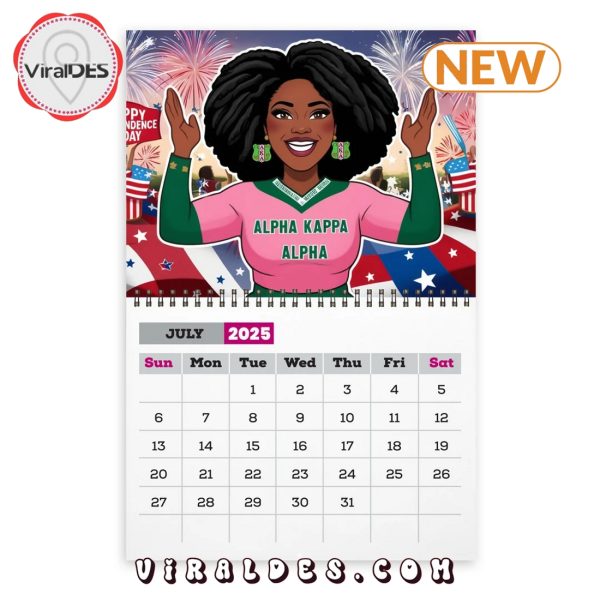 Alpha Kappa Alpha 2025 New Year Calendar