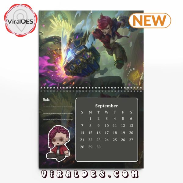 Arcane 2025 Happy New Year Calendar