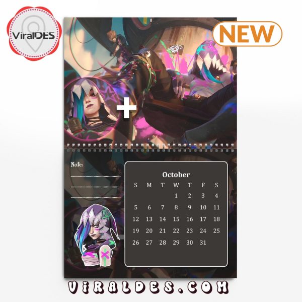 Arcane 2025 Happy New Year Calendar