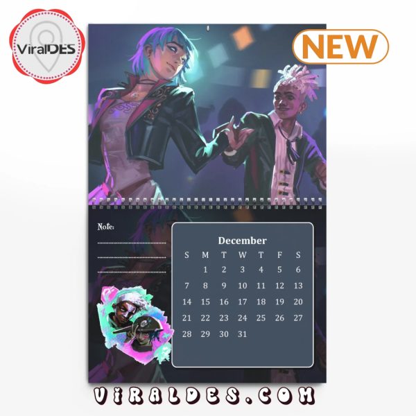 Arcane 2025 Happy New Year Calendar