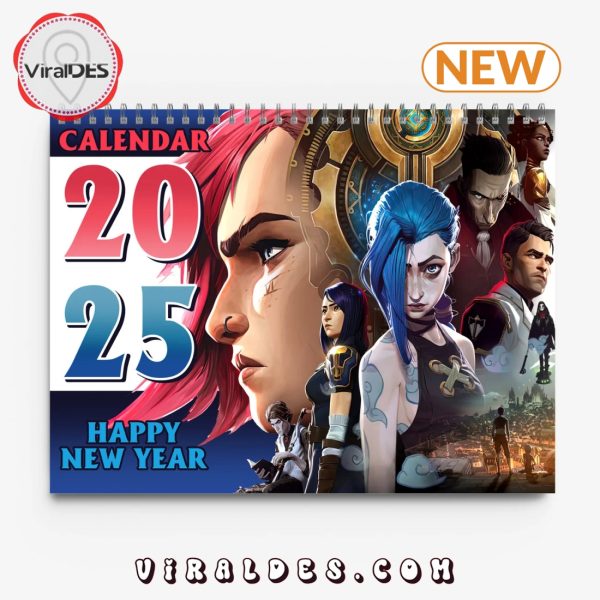 Arcane 2025 Happy New Year Calendar