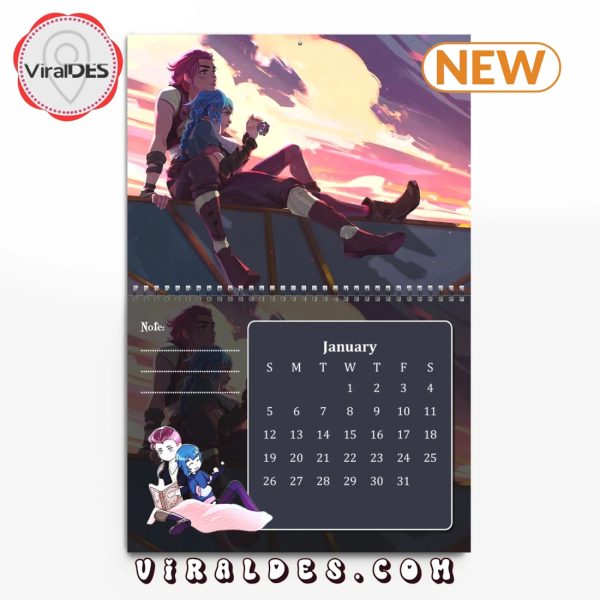 Arcane 2025 Happy New Year Calendar