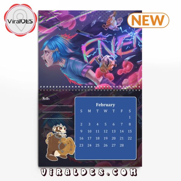 Arcane 2025 Happy New Year Calendar