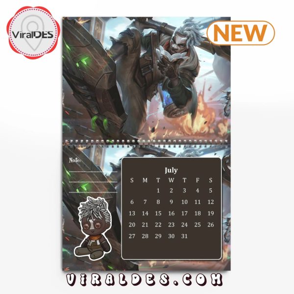 Arcane 2025 Happy New Year Calendar