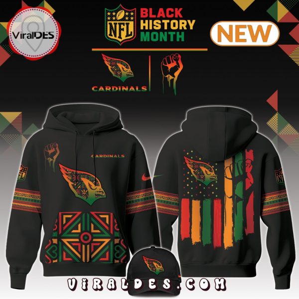 Arizona Cardinals NFL Black History Month Hoodie, Jogger, Cap