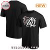 Atlanta Falcons 2024 Men’s Fanatics Black Stripe Shirt