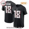 Atlanta Falcons 2024 Men’s Fanatics Black Stripe Shirt