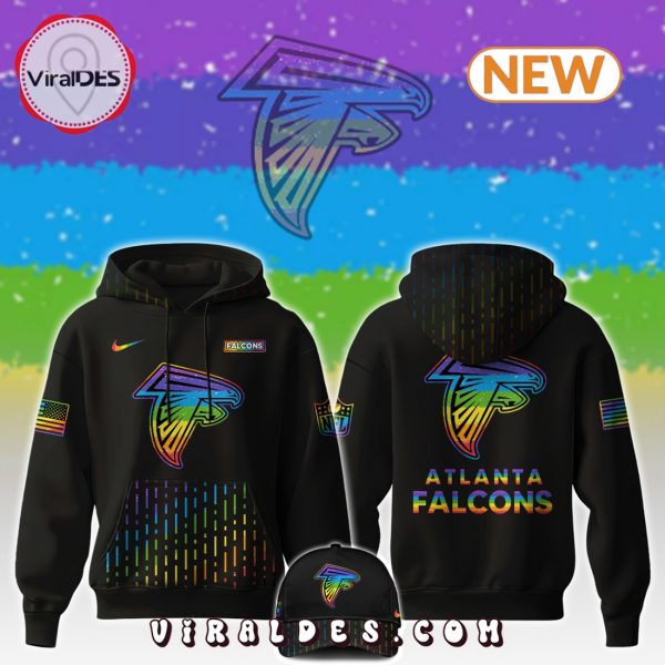 Atlanta Falcons NFL Happy Pride Month Hoodie, Jogger, Cap