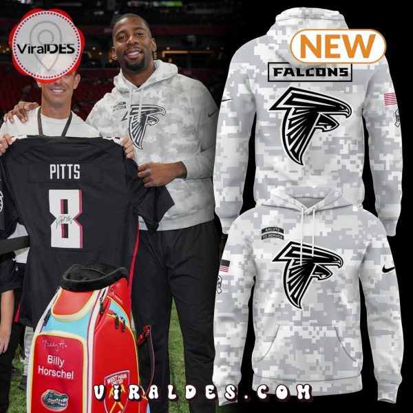 Atlanta Falcons Special 2024 Salute to Service Hoodie, Jogger, Cap