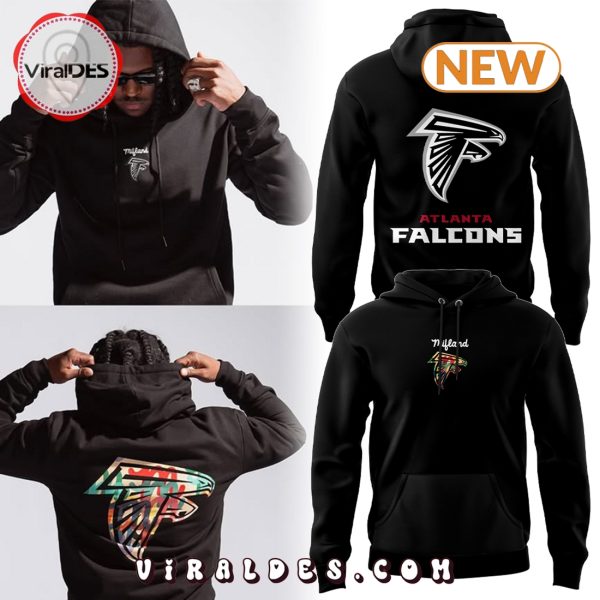 Atlanta Falcons x Mifland 2024 NFL Black Hoodie