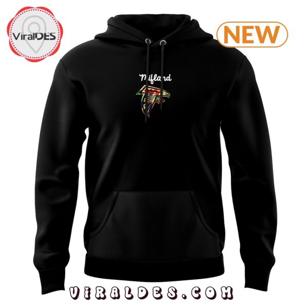 Atlanta Falcons x Mifland 2024 NFL Black Hoodie