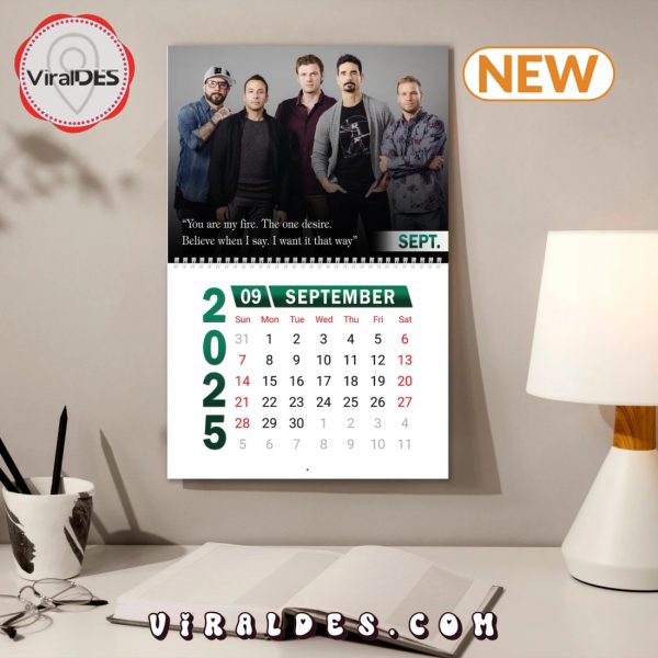 Backstreet Boys 2025 Happy New Year Calendar