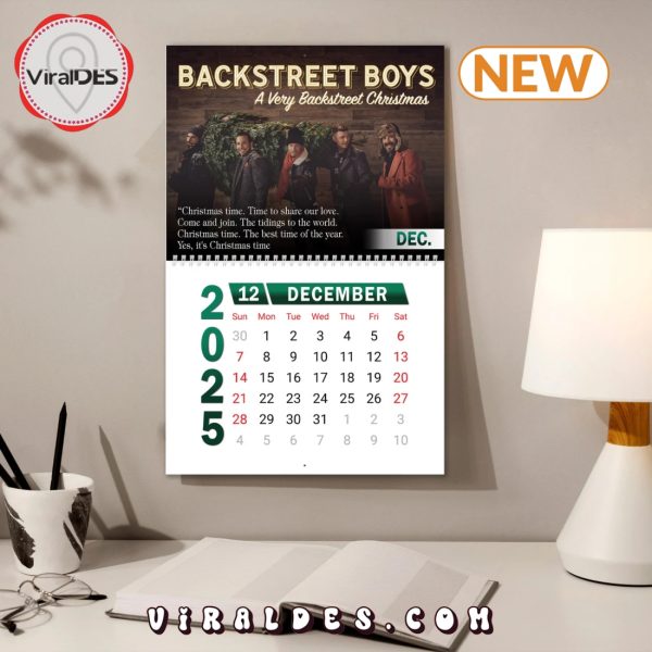 Backstreet Boys 2025 Happy New Year Calendar