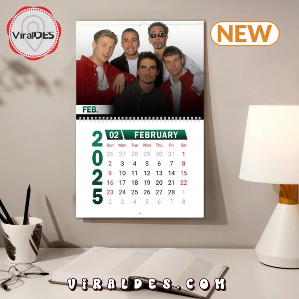 Backstreet Boys 2025 Happy New Year Calendar