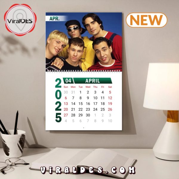 Backstreet Boys 2025 Happy New Year Calendar