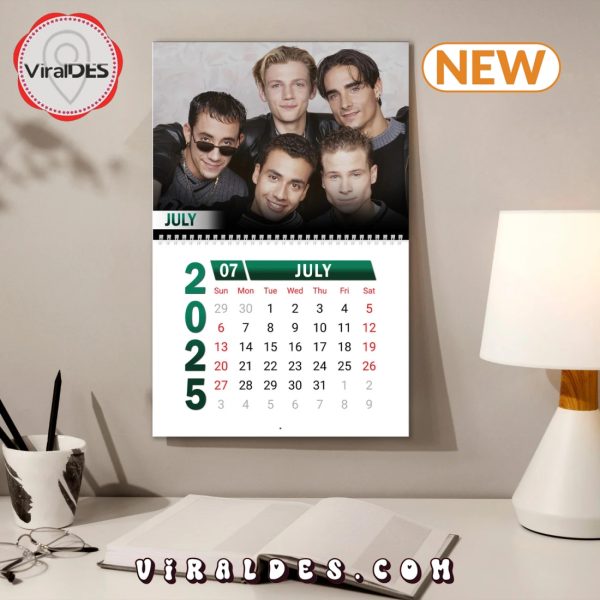 Backstreet Boys 2025 Happy New Year Calendar