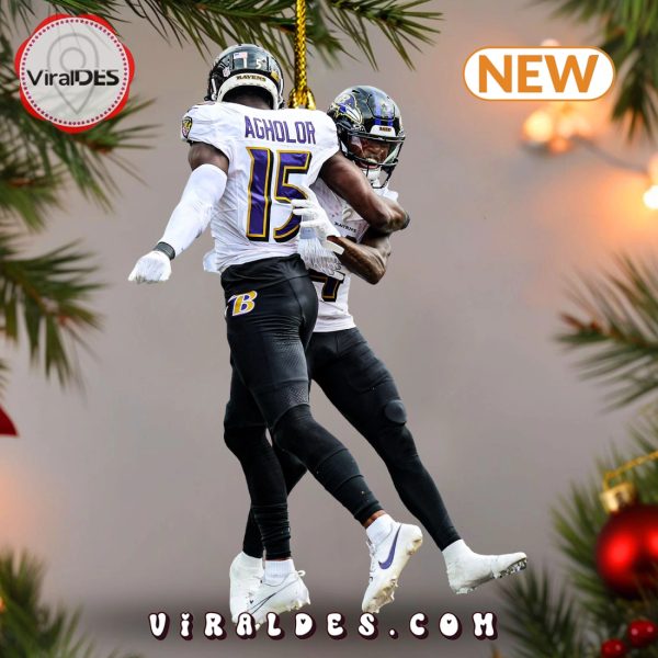 Baltimore Ravens 2024 Christmas Ornaments