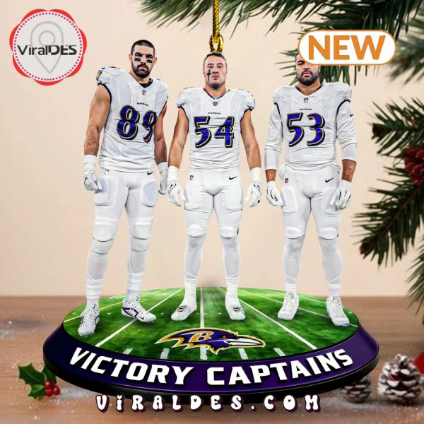 Baltimore Ravens Victory Captains Ornaments