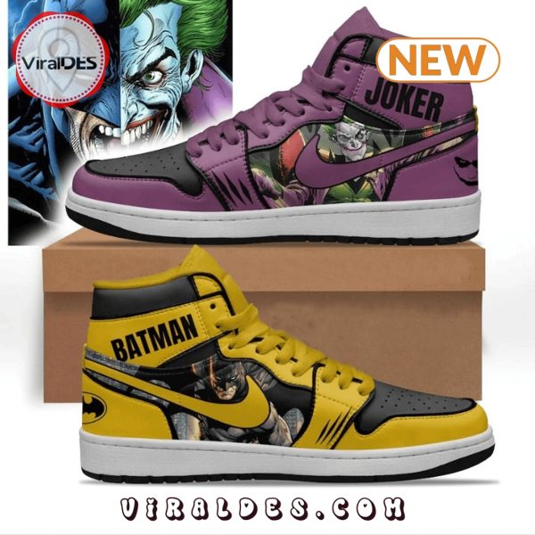 Batman vs Joker Character Air Jordan 1 Hightop