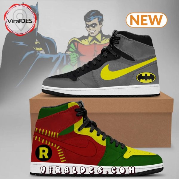 Batman vs Robin DC Air Jordan 1 Hightop