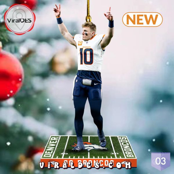 Bo Nix Ornaments