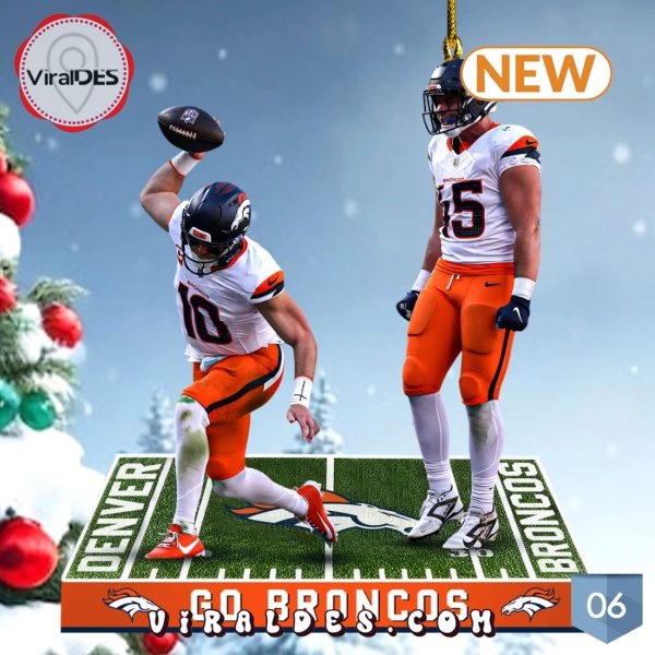 Bo Nix Ornaments