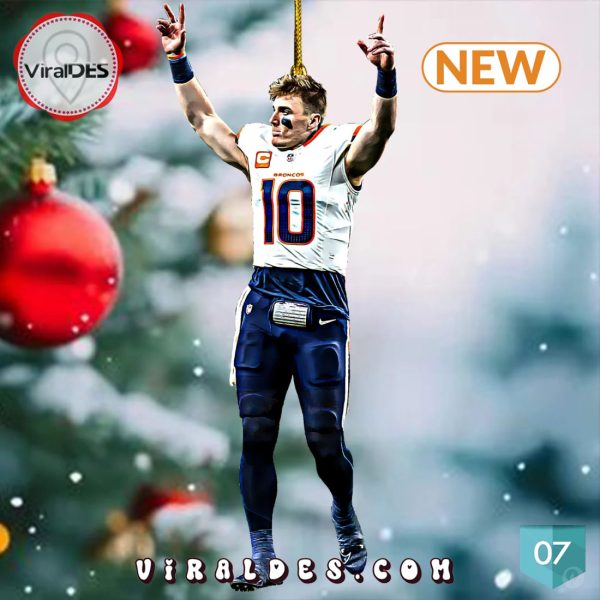 Bo Nix Ornaments