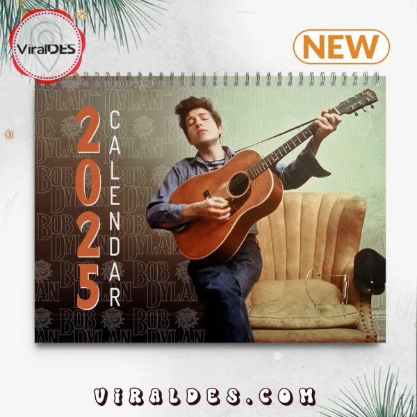 Bob Dylan 2025 Happy New Year Calendar