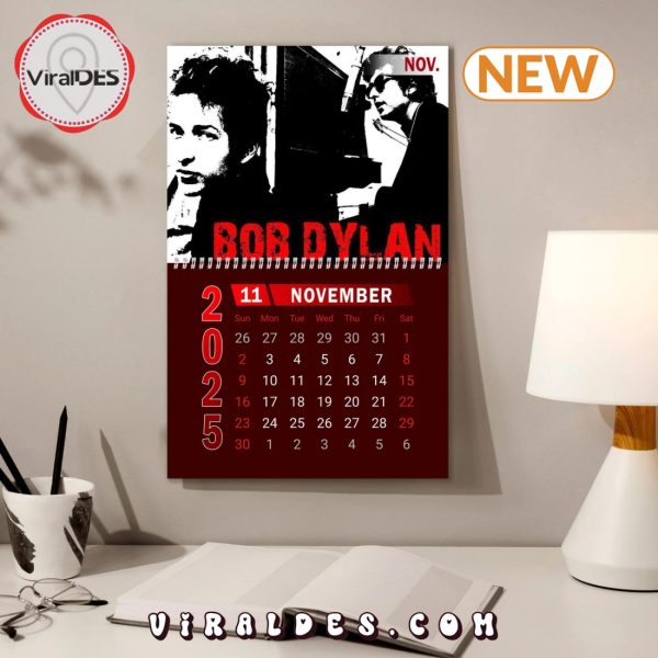 Bob Dylan 2025 New Year Calendar