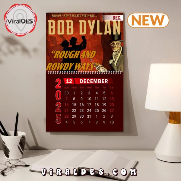 Bob Dylan 2025 New Year Calendar