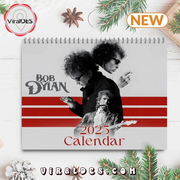 Bob Dylan 2025 New Year Calendar