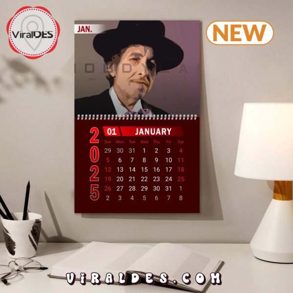 Bob Dylan 2025 New Year Calendar