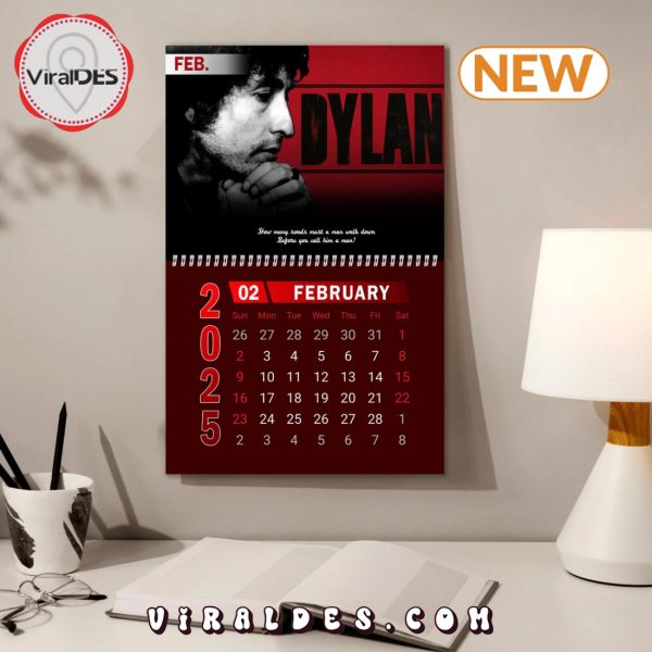 Bob Dylan 2025 New Year Calendar