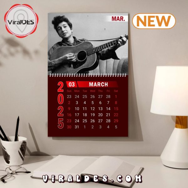 Bob Dylan 2025 New Year Calendar