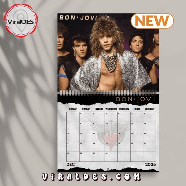 Bon Jovi 2025 Calendar