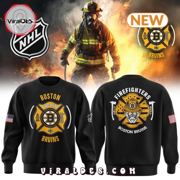 Boston Bruins x 2024 Firefighter Appreciation Hoodie