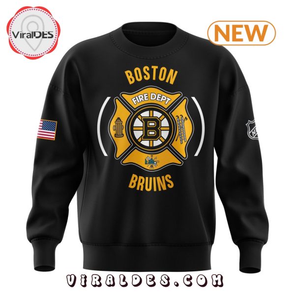 Boston Bruins x 2024 Firefighter Appreciation Hoodie