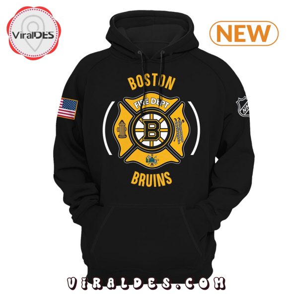 Boston Bruins x 2024 Firefighter Appreciation Hoodie