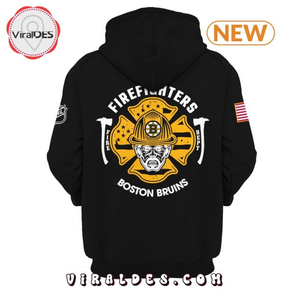 Boston Bruins x 2024 Firefighter Appreciation Hoodie