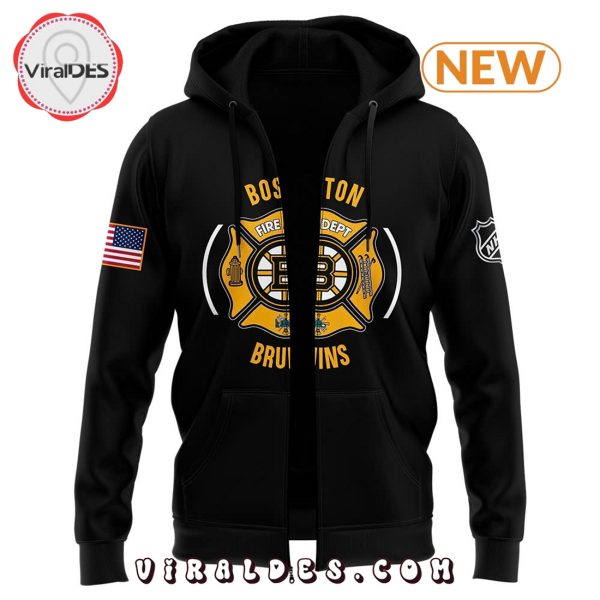 Boston Bruins x 2024 Firefighter Appreciation Hoodie