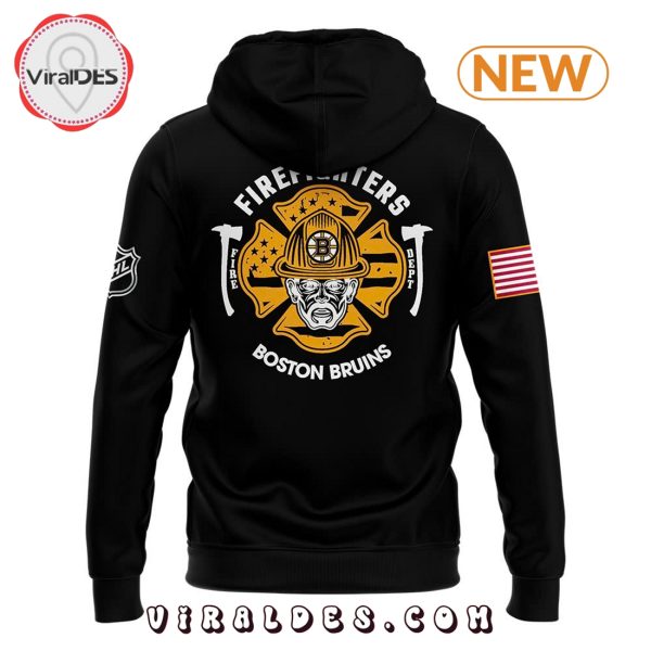 Boston Bruins x 2024 Firefighter Appreciation Hoodie