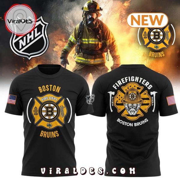 Boston Bruins x 2024 Firefighter Appreciation Hoodie