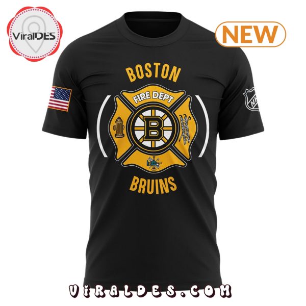 Boston Bruins x 2024 Firefighter Appreciation Hoodie