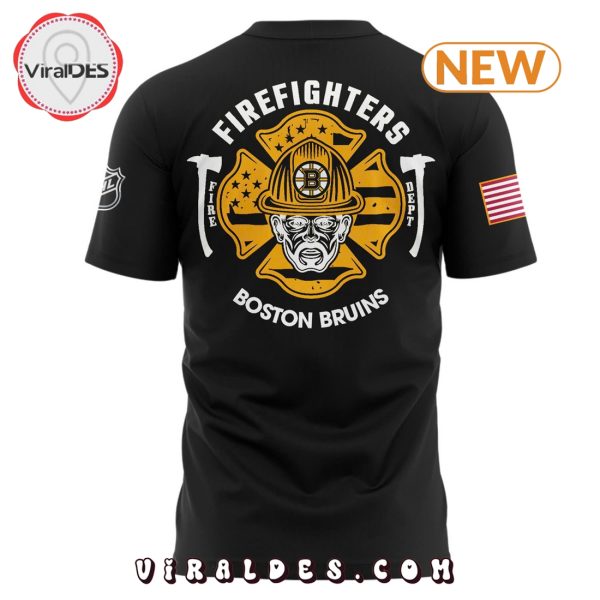 Boston Bruins x 2024 Firefighter Appreciation T-Shirt, Jogger, Cap