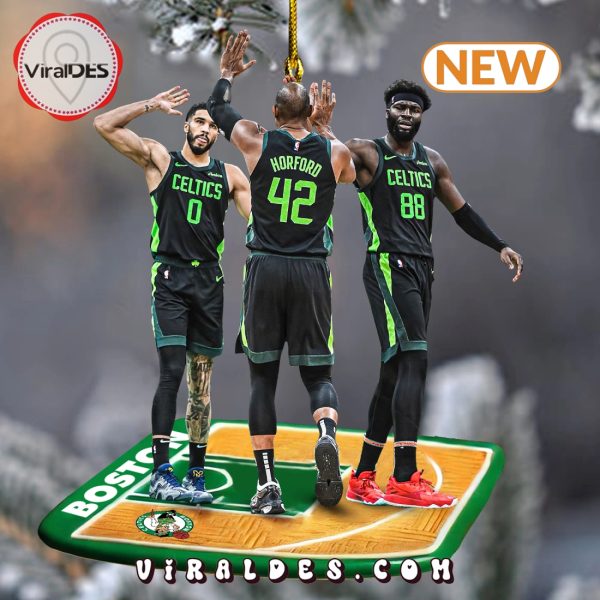 Boston Celtics 2024 Christmas Ornaments