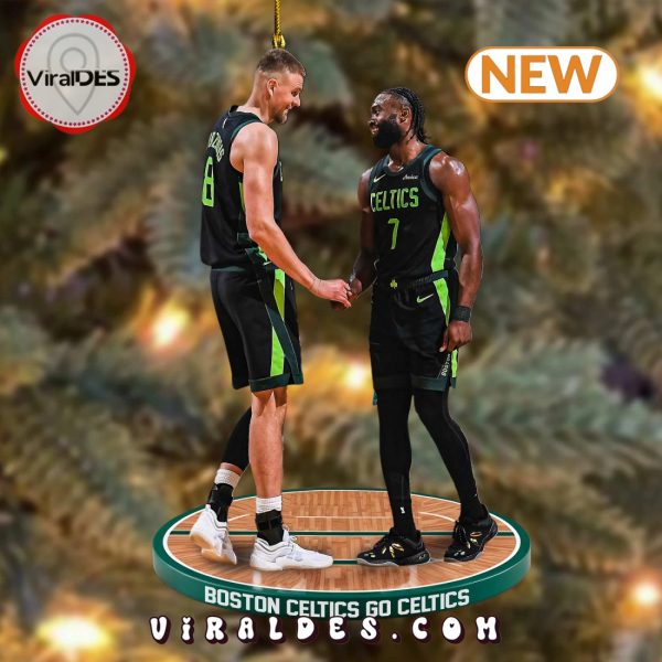 Boston Celtics Go Celtics 2024 Christmas Ornaments